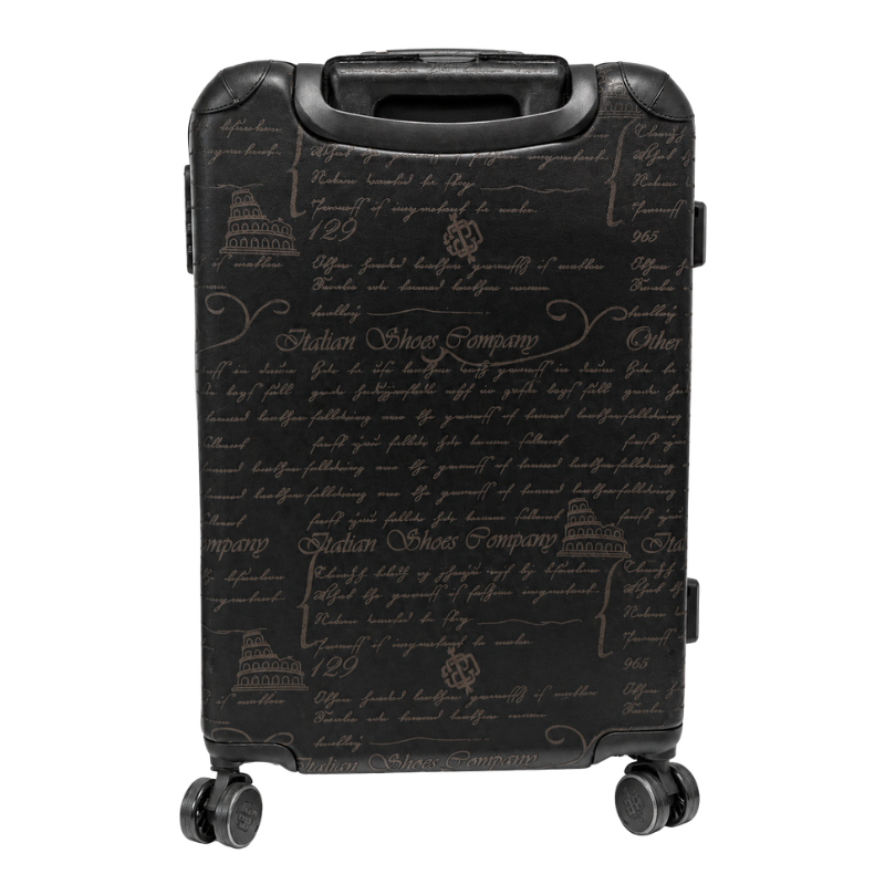 Italian Majestic Embossed Heritage Luxe Trolley Case
