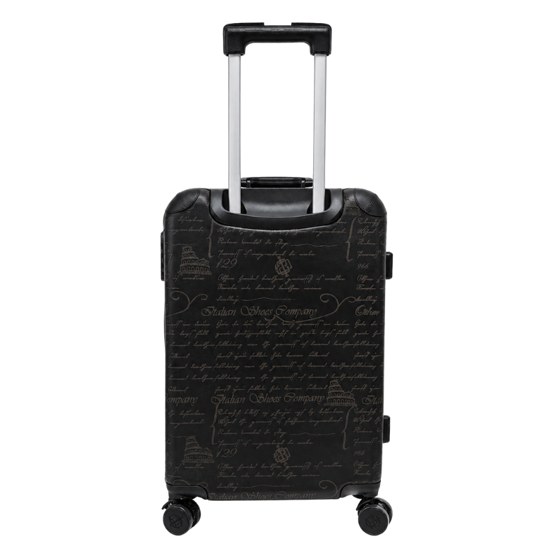 Italian Majestic Embossed Heritage Luxe Trolley Case