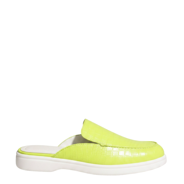 Italian Royal Elegant Croc Leather Mule