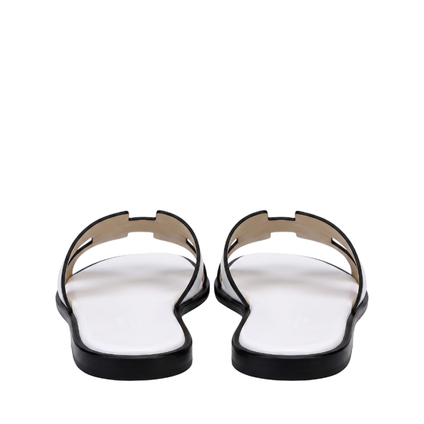 Italian Trim H Cut Leather Luxe Slipper