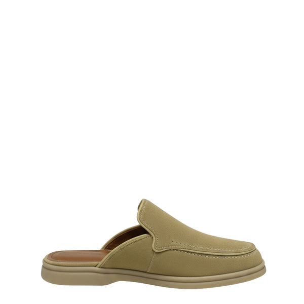 Italian Aesthetic Luxe Mule With Comfort - Beige
