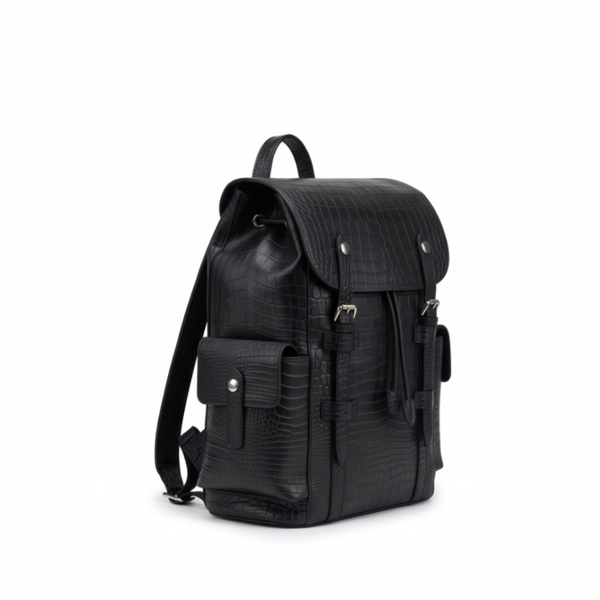 Italian Alligator Leather Casual Impeccable Backpack