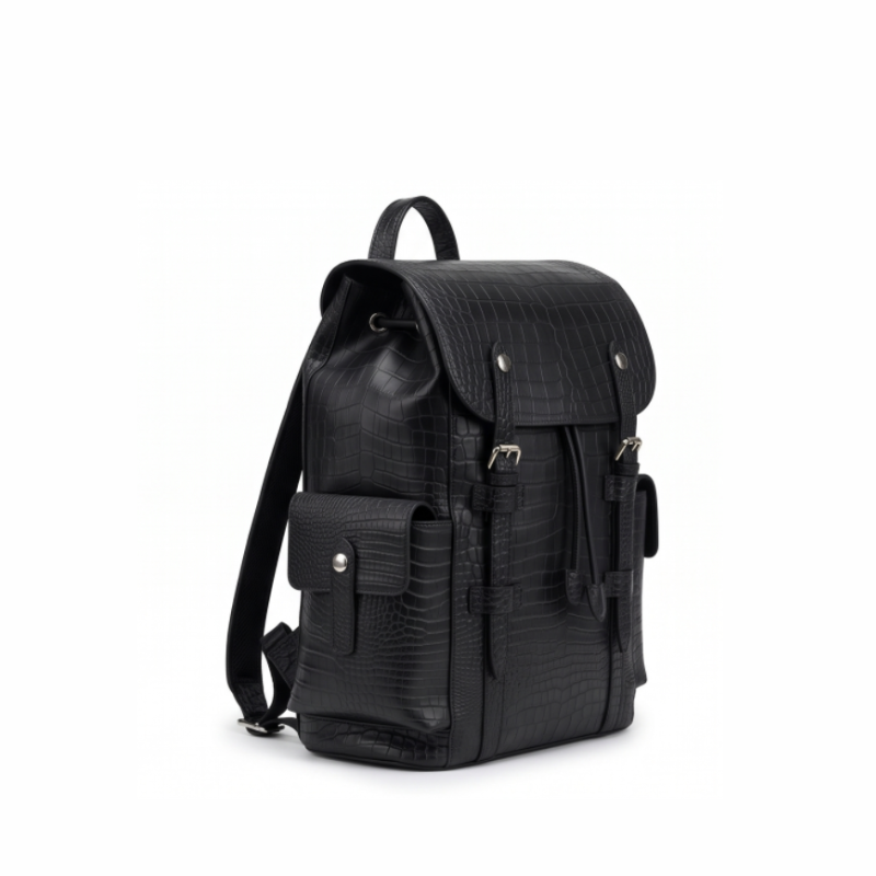 Italian Alligator Leather Casual Impeccable Backpack