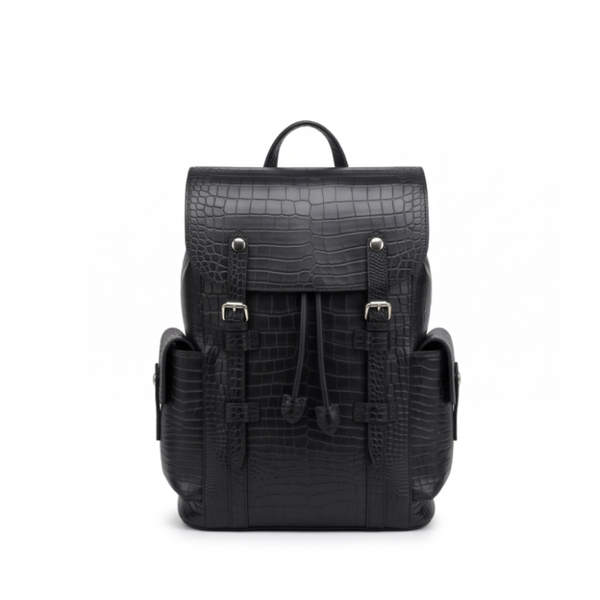Italian Alligator Leather Casual Impeccable Backpack