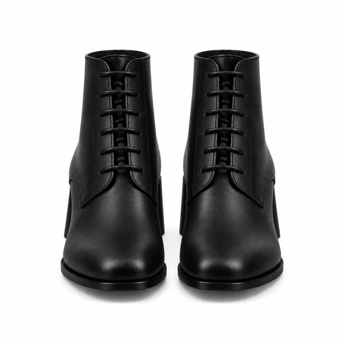 Italian Ankle Boot with Heel for Mens