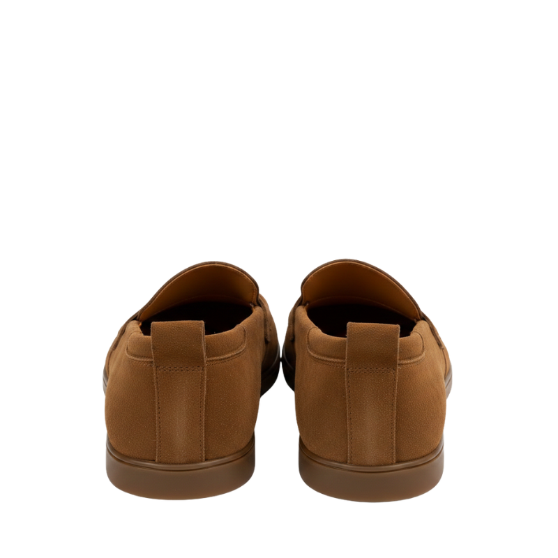 Italian Craft Elegance  in Suede Loafer