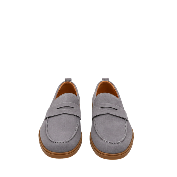 Italian Craft Elegance  in Suede Loafer