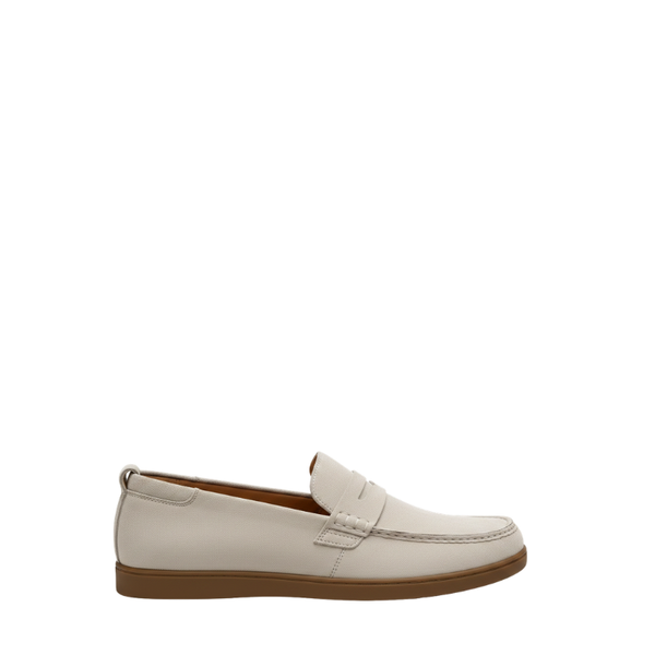 Italian Craft Elegance  in Suede Loafer - Velour Beige