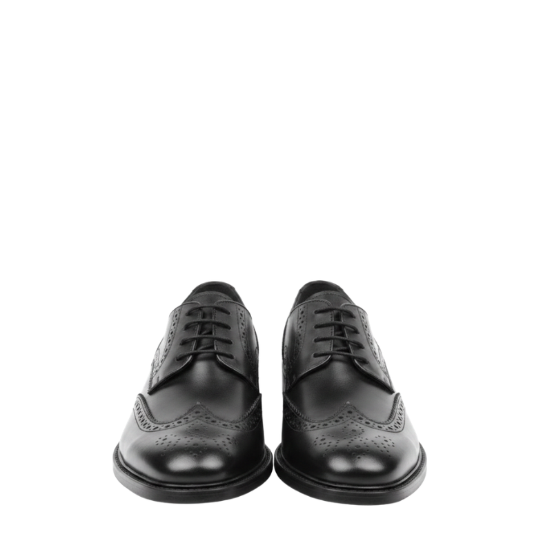 Italian Craft Leather Formal Occasion Wingtip Oxford Shoes