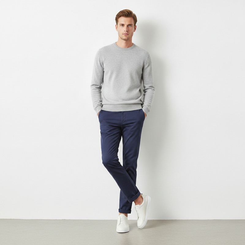 Italian Craft Luxe Triple Stitch Sneaker