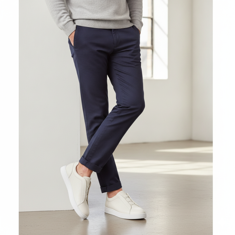 Italian Craft Luxe Triple Stitch Sneaker
