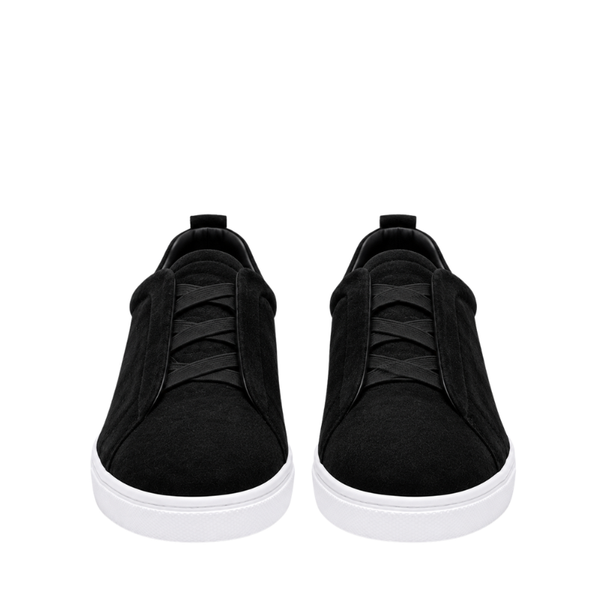 Italian Craft Luxury Suede Triple Stitch Comfort Sneaker