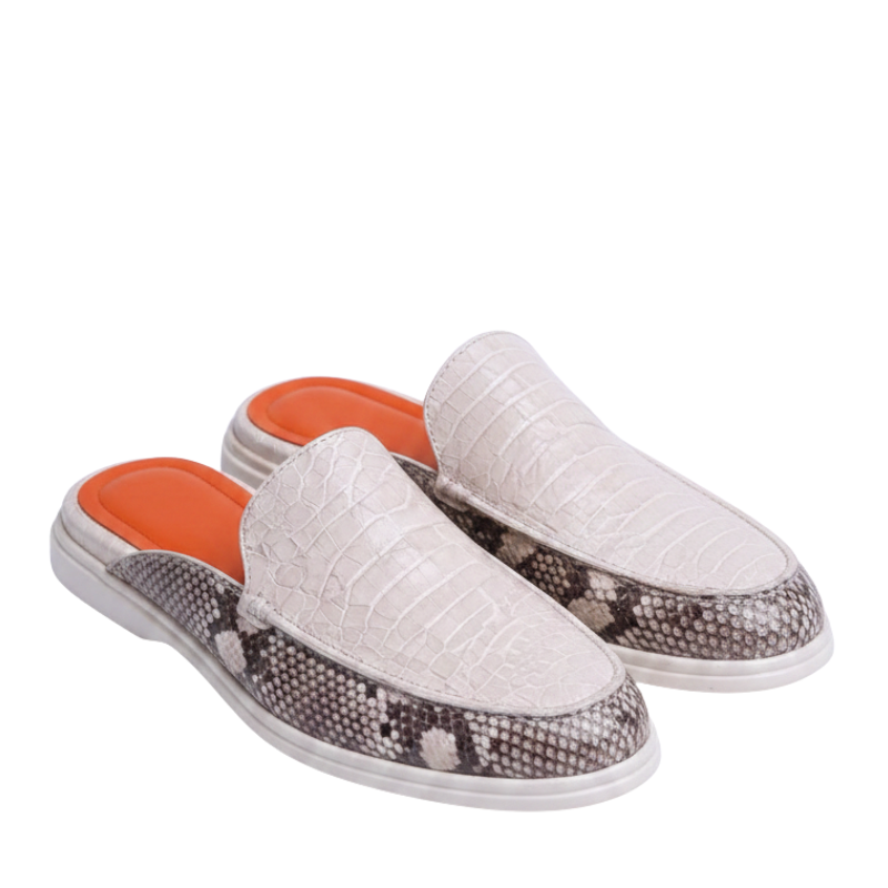 Italian Craft Serpent Luxe Mule