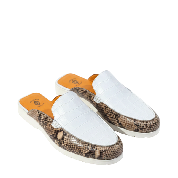 Italian Craft Serpent Luxe Mule