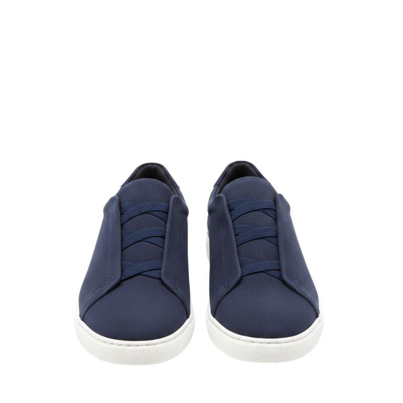 Italian Craft Smooth Finish Slip-on Prime Suede Triple Stitch Sneakers