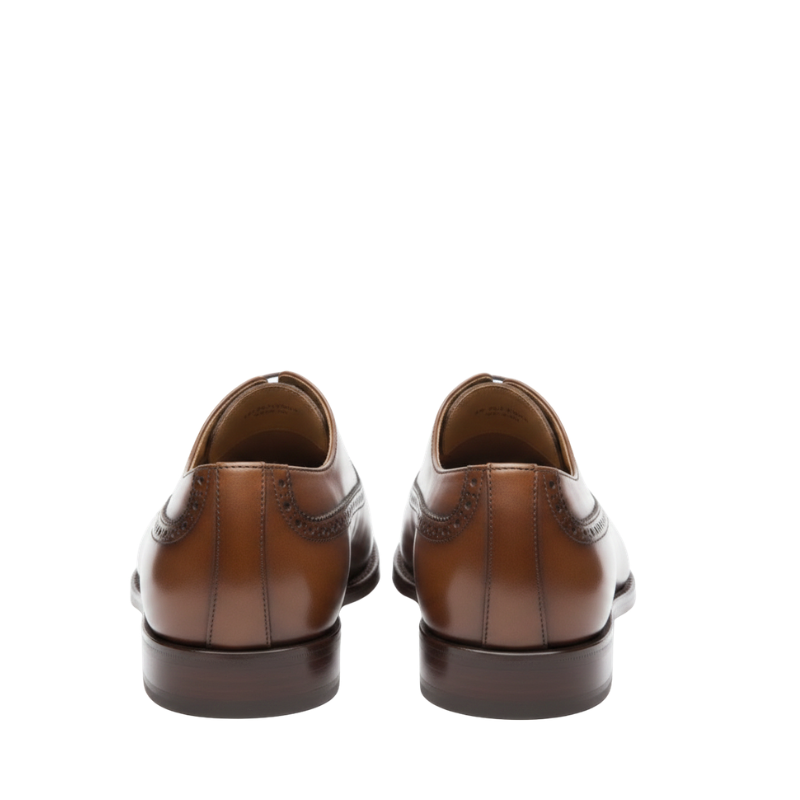 Italian Crafted Cap Toe Oxford Shoes