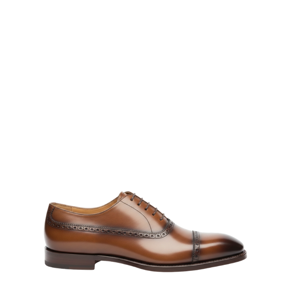 Italian Crafted Cap Toe Wingtip Oxford Shoes