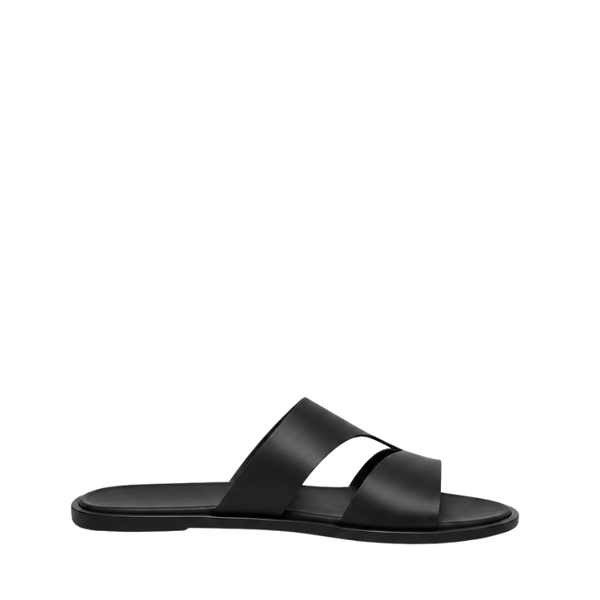 Italian Crafted Everyday Comfort Slides - Black