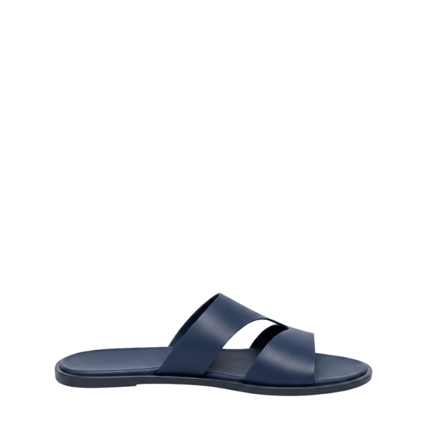 Italian Crafted Everyday Comfort Slides - Navy Blue