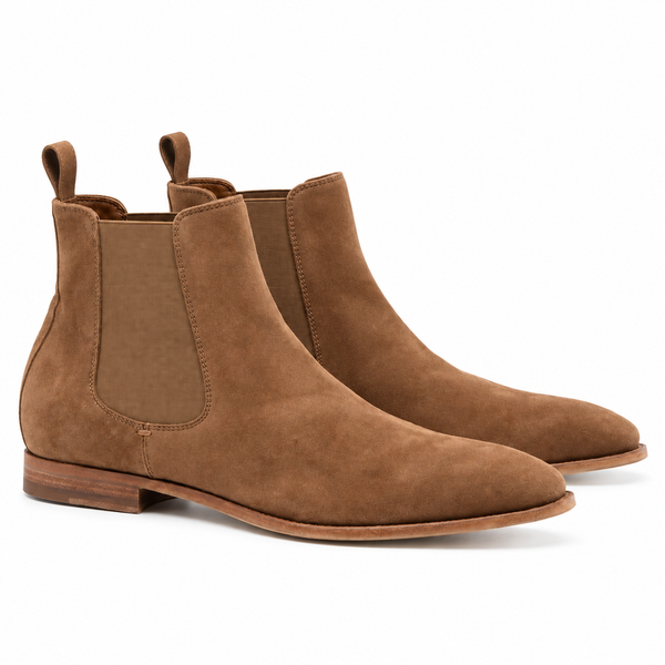 Italian Crafted Suede Leather Boots