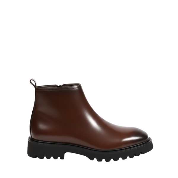 Italian Craftsmanship Boots With Bold Premium Style Appeal - Chocolate Brown