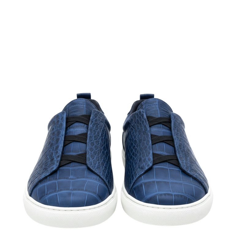 Italian Croc Luxe Street Sneaker