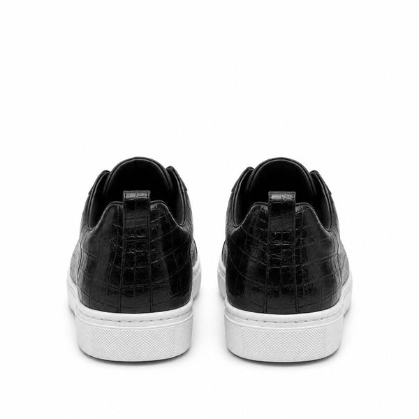 Italian Croco Luxe Slip-On Triple Stitch Sneakers