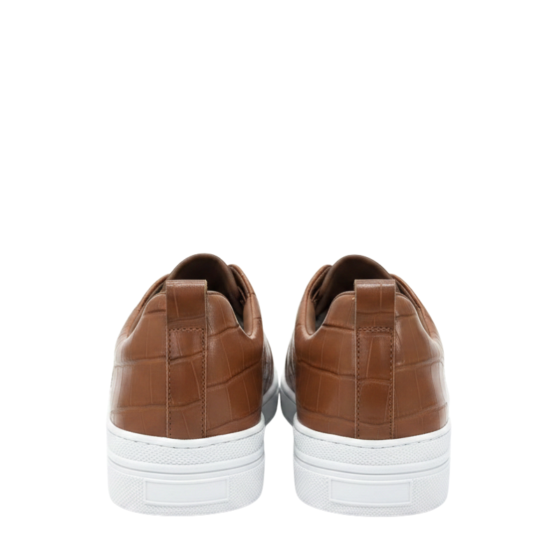 Italian Croco Luxe Slip-On Triple Stitch Sneakers