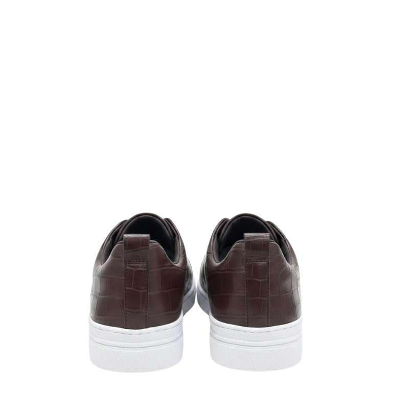 Italian Croco Luxe Slip-On Triple Stitch Sneakers