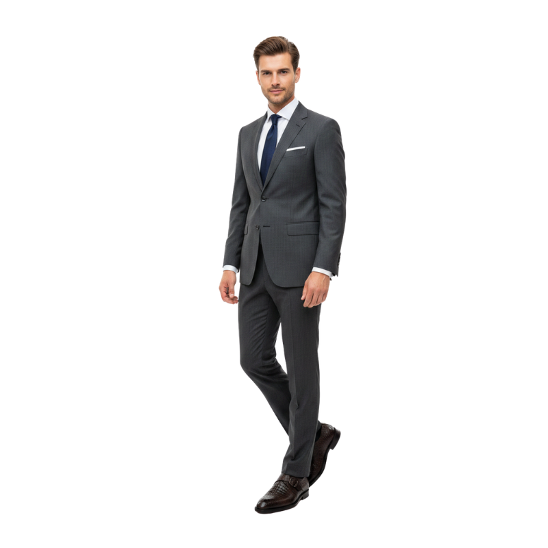 Italian Crocodile Texture Single Monk Strap Shoes