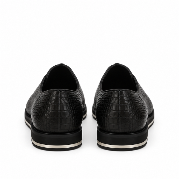 Italian Leather Sneaker with Stylish Hybrid Sole