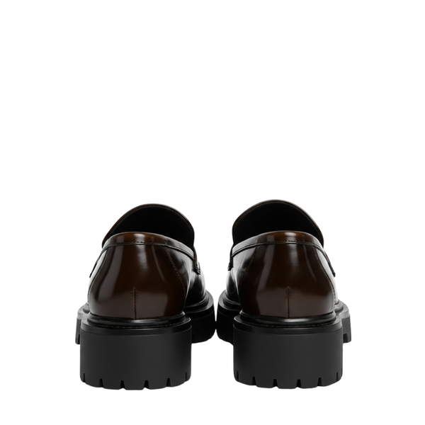 Italian Luxury Lug Soles Sturdy Penny Loafer