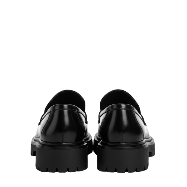 Italian Luxury Lug Soles Sturdy Penny Loafer