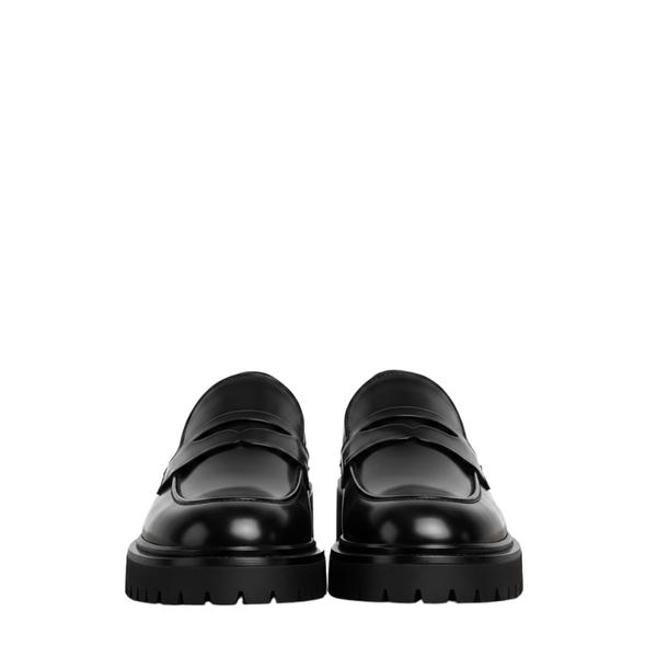 Italian Luxury Lug Soles Sturdy Penny Loafer