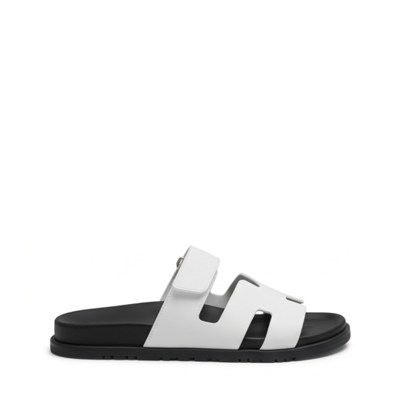 Italian  Luxury Suede Sandals for Women - White