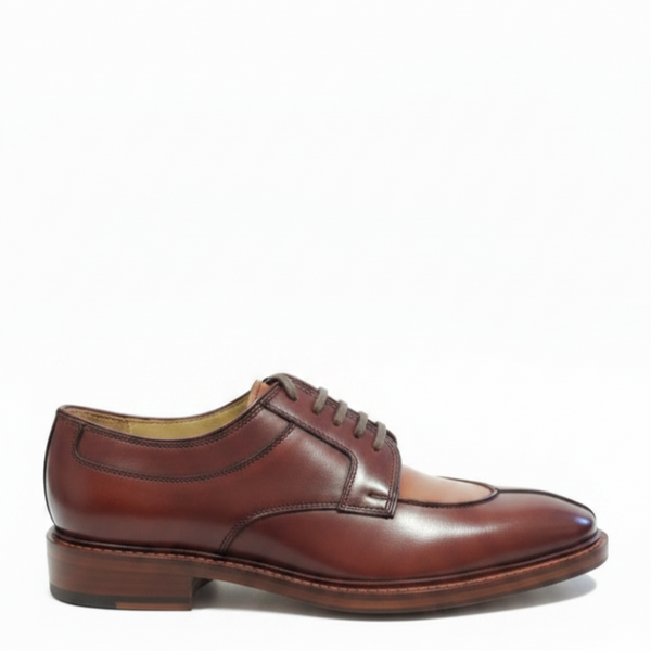 Italian Luxury Two-Tone Premium Derby Shoes Edition