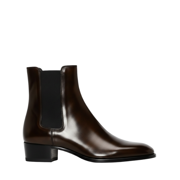 Italian Noir Chelsea Boots
