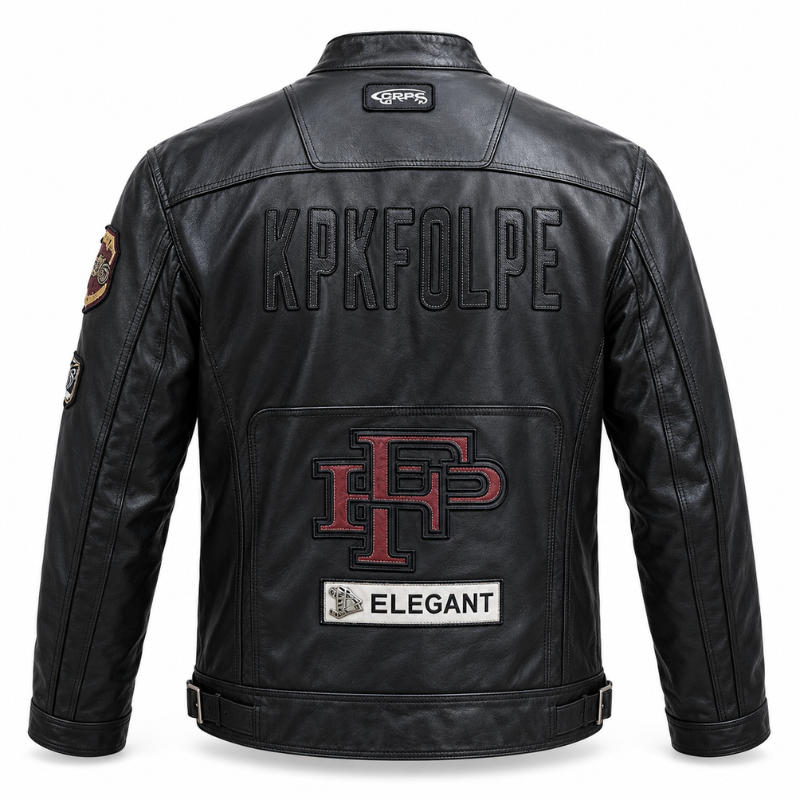 Italian Retro Rider Leather Jacket