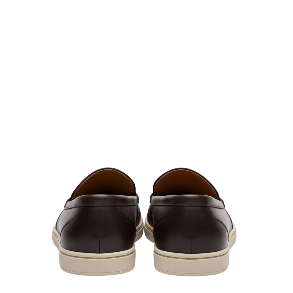 Italian Smooth Leather Classic Loafers
