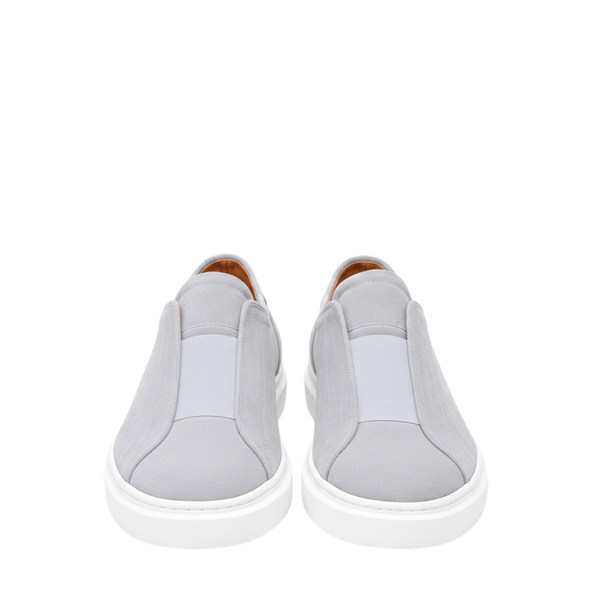 Italian Suede Masterpiece Elastic Stitch Sneakers