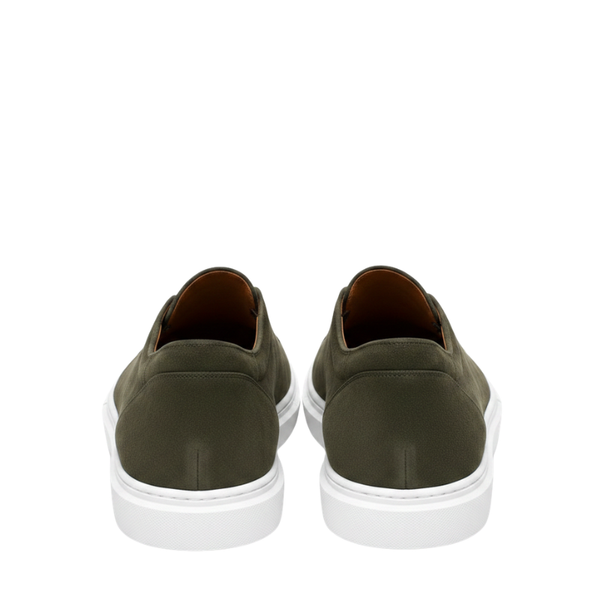 Italian Suede Masterpiece Elastic Stitch Sneakers