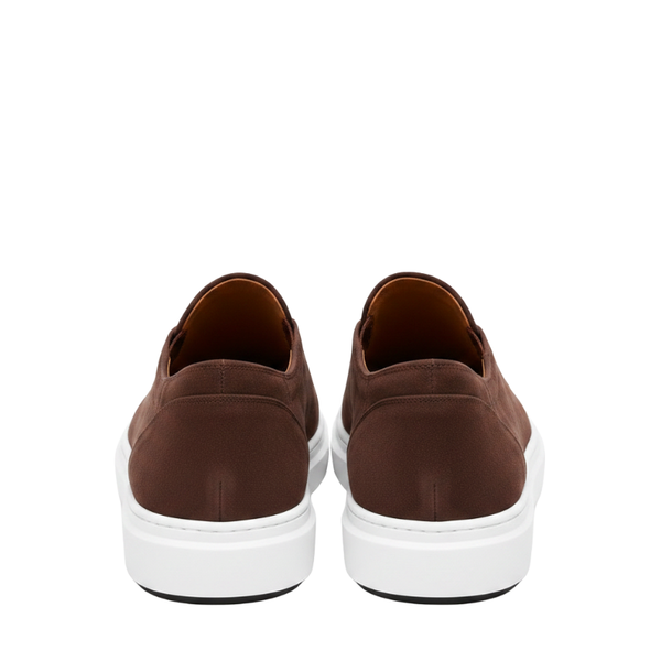 Italian Suede Masterpiece Elastic Stitch Sneakers