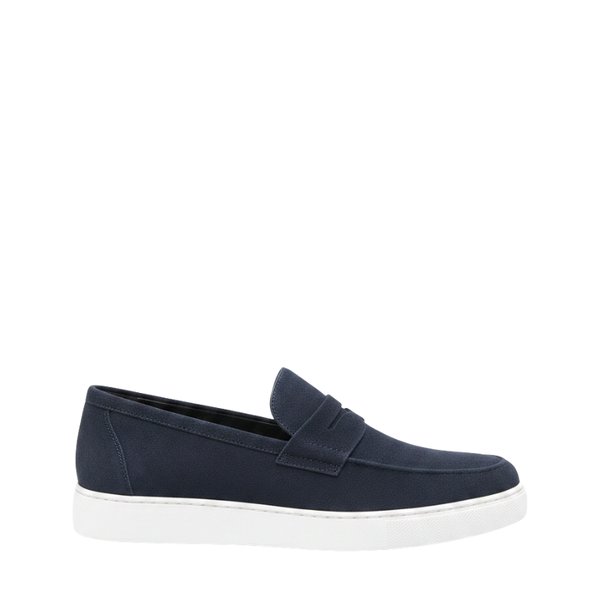Italian Suede Sophistication Casual Penny Loafers
