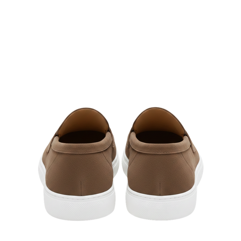 Italian Suede Sophistication Casual Penny Loafers