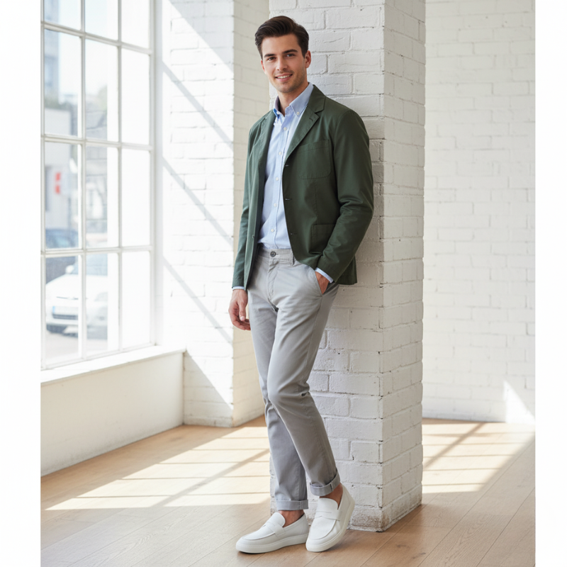 Italian Suede Sophistication Casual Penny Loafers
