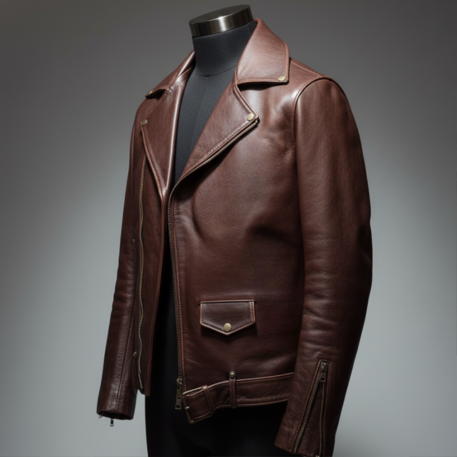 Men s Aurelian Leather Moto Jacket