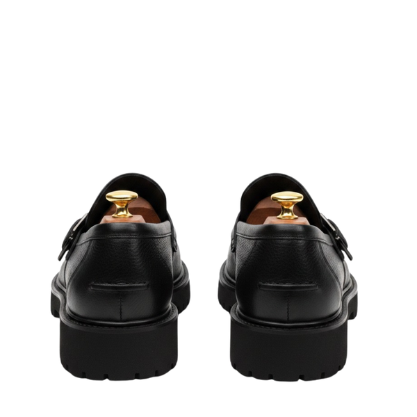 James Classic Monk Loafers with Rugged Sole