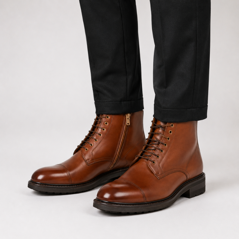 Jamie Cervantes Side Zipper Boots