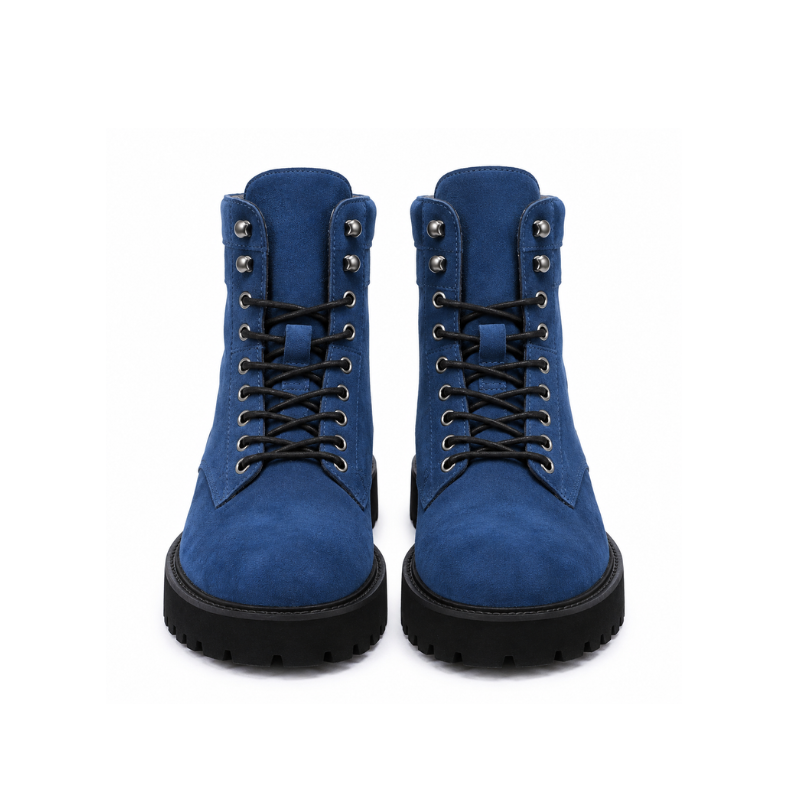 Kingsley Suede Combat Boots