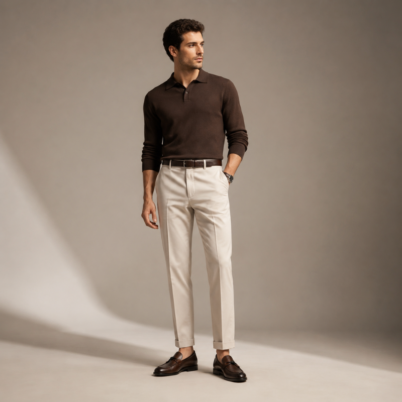 Knotted Bit Leather Loafers